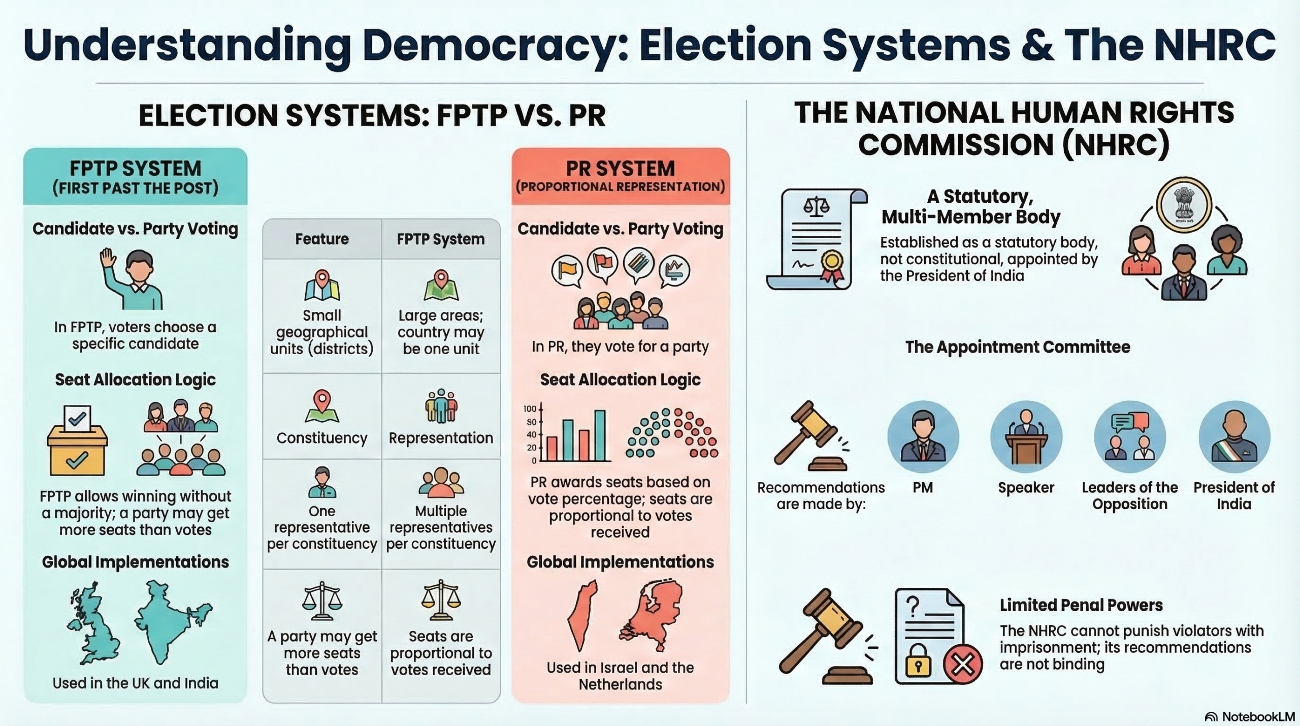 indian-election-system-political-parties-human-rights-commission-notes